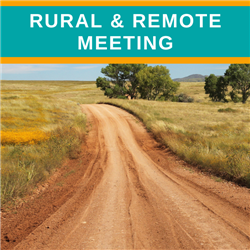 Rural and Remote Meeting